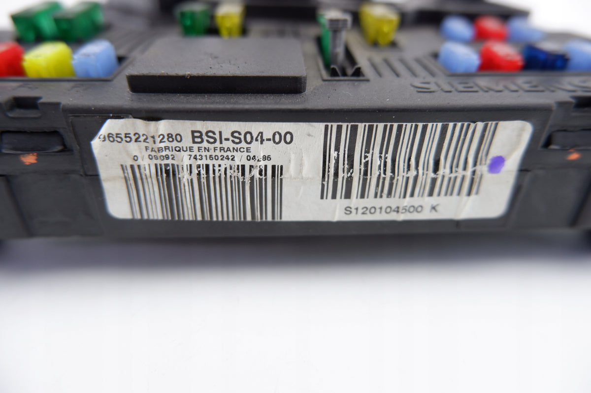 BSI MODULE PEUGEOT 407 (2004-2008) 9655221280 S04