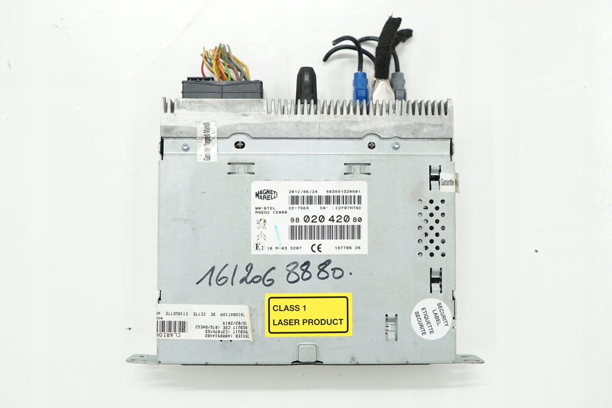 CITROEN DS5 2012 AUTORADIO GPS 9802042080