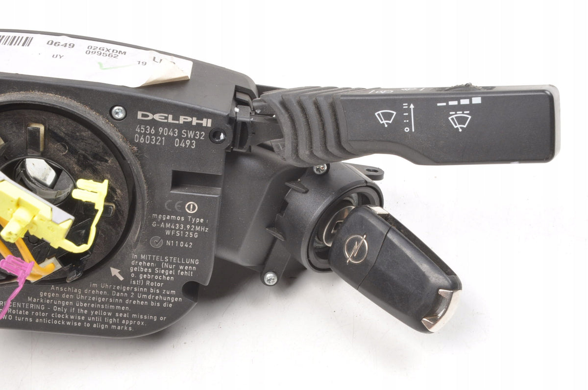 COMBINED SWITCH KEY TAPE OPEL C III 13204146
