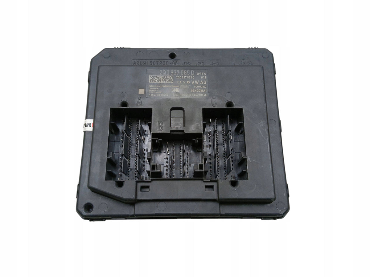 COMFORT CONTROLLER MODULE BCM SKODA FABIA III 3 2Q0937085D