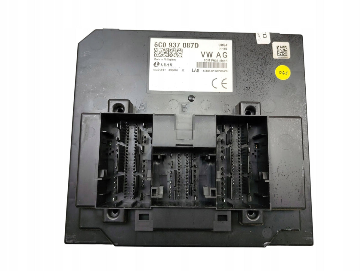 COMFORT MODULE BCM SKODA FABIA III RAPID 6C0937087D