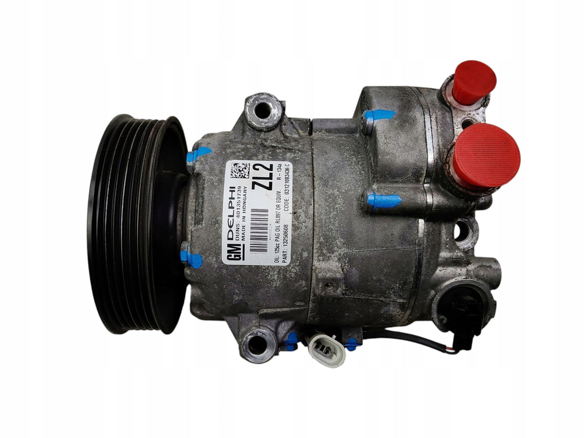COMPRESSOR AIR CONDITIONING COMPRESSOR OPEL ASTRA IV J MERIVA B 13250608