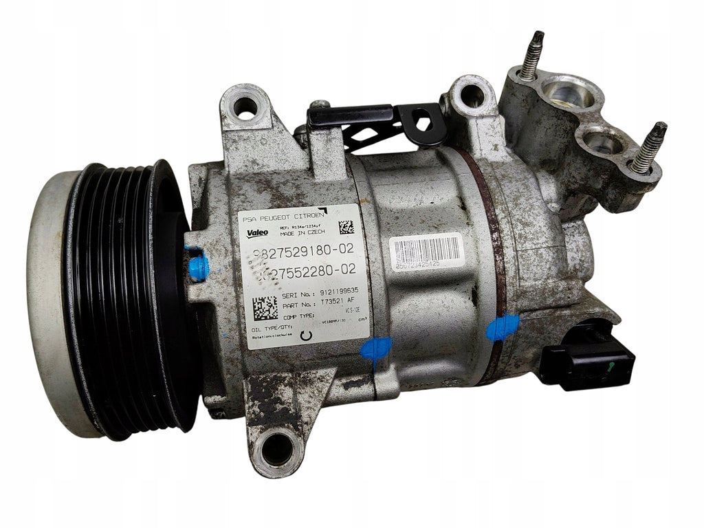 COMPRESSOR AIR CONDITIONING COMPRESSOR OPEL GRANDLAND (2017-2021) 9827529180