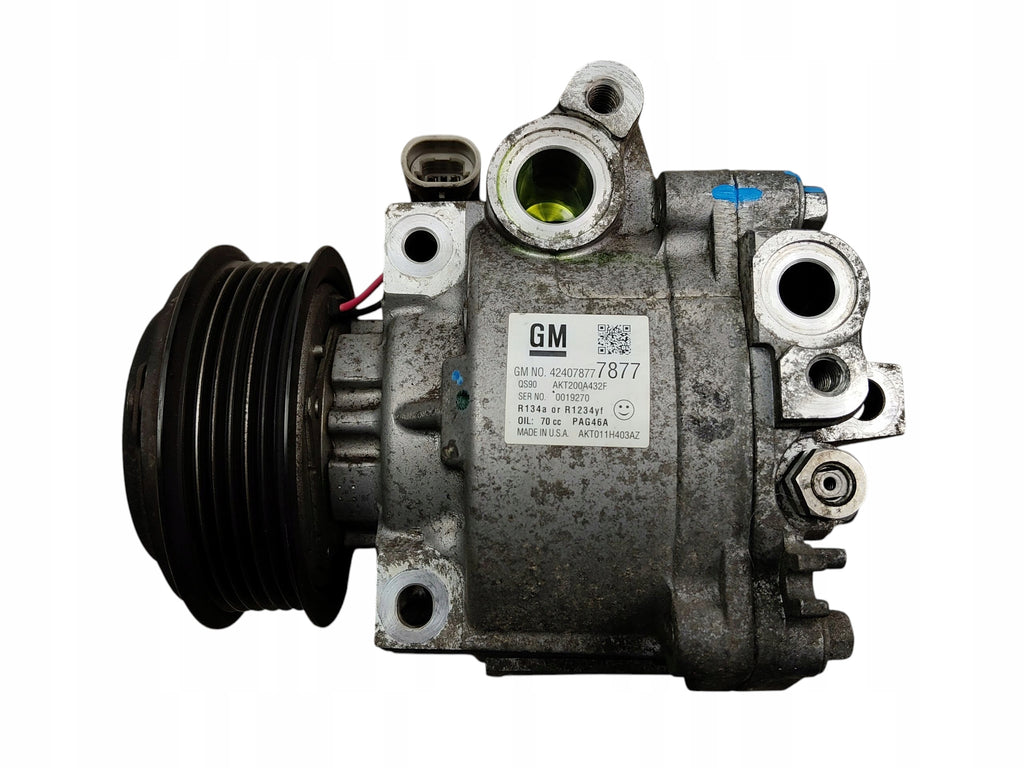 COMPRESSOR AIR CONDITIONING COMPRESSOR OPEL MOCHA A 1.4 T 424078777