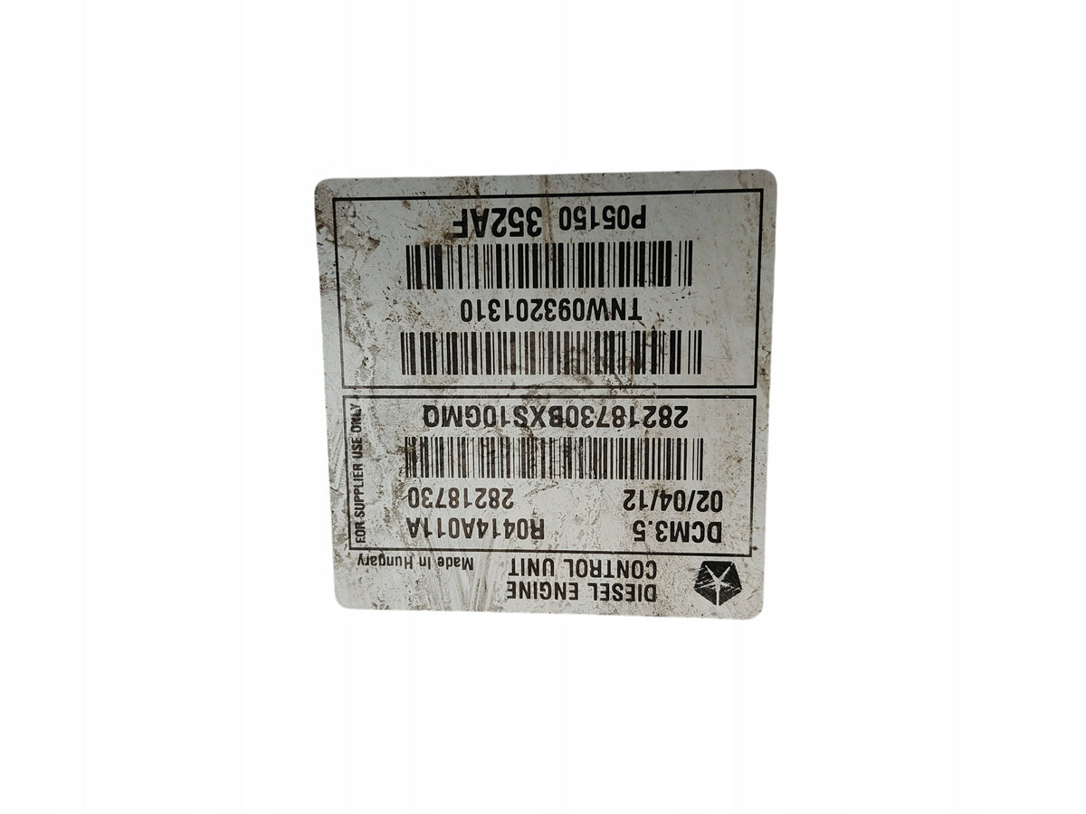 COMPUTER ENGINE CONTROLLER JEEP COMPASS I LIFT 2.2 CRD 163KM P05150352AF