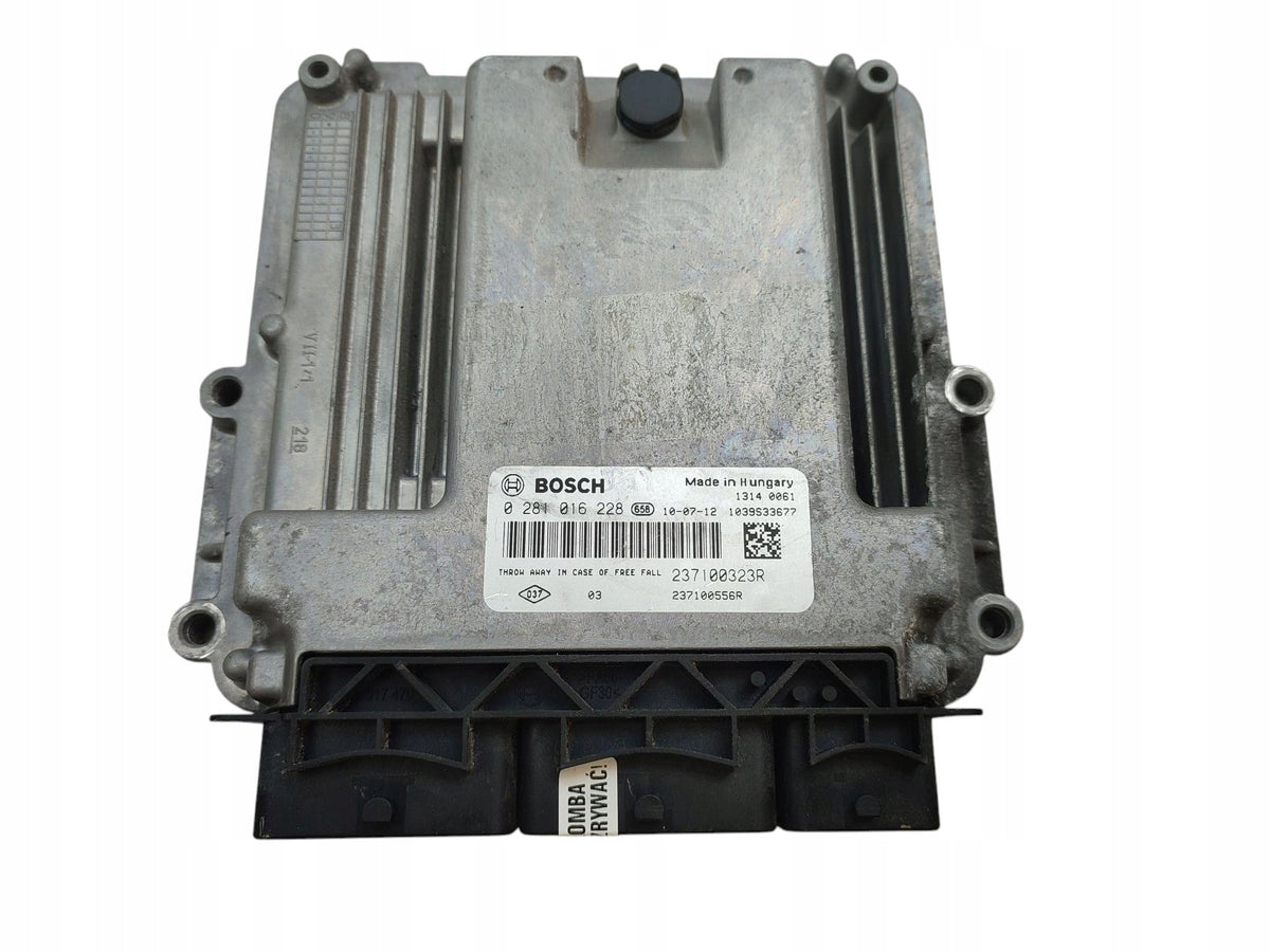 COMPUTER ENGINE CONTROLLER RENAULT MEGANE III 2.0 DCI 237100323R 0281016228