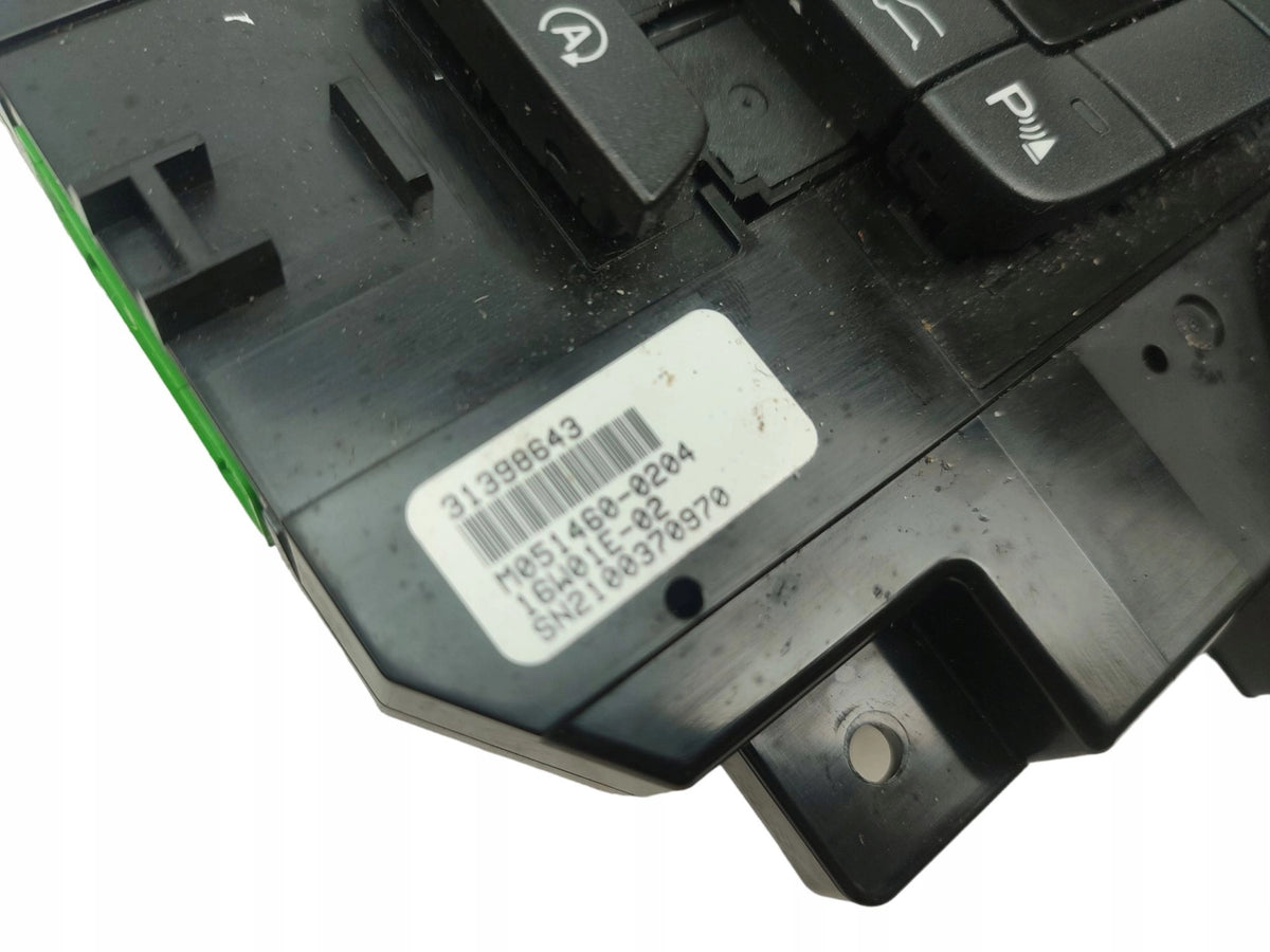 CONTROL PANEL FOR AIR CONDITIONING RADIO VOLVO V40 II CC (2012-2016)