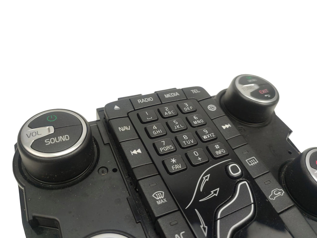 CONTROL PANEL FOR AIR CONDITIONING RADIO VOLVO V40 II CC (2012-2016)