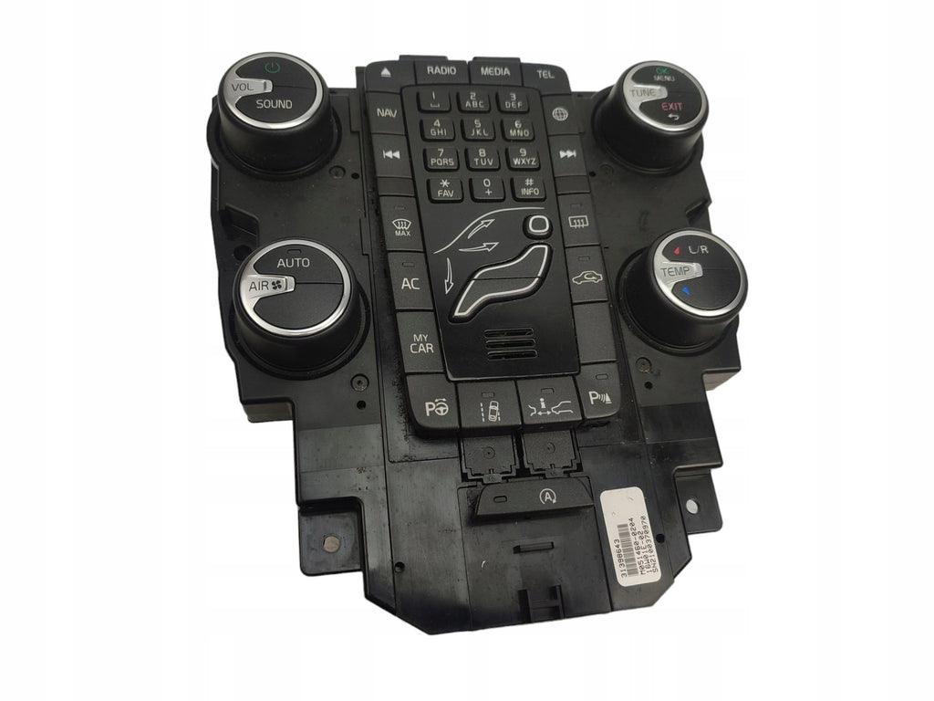CONTROL PANEL FOR AIR CONDITIONING RADIO VOLVO V40 II CC (2012-2016)