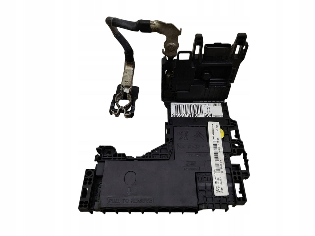 CONTROLLER BATTERY VOLTAGE MODULE CITROEN C4 II B7 9665878180