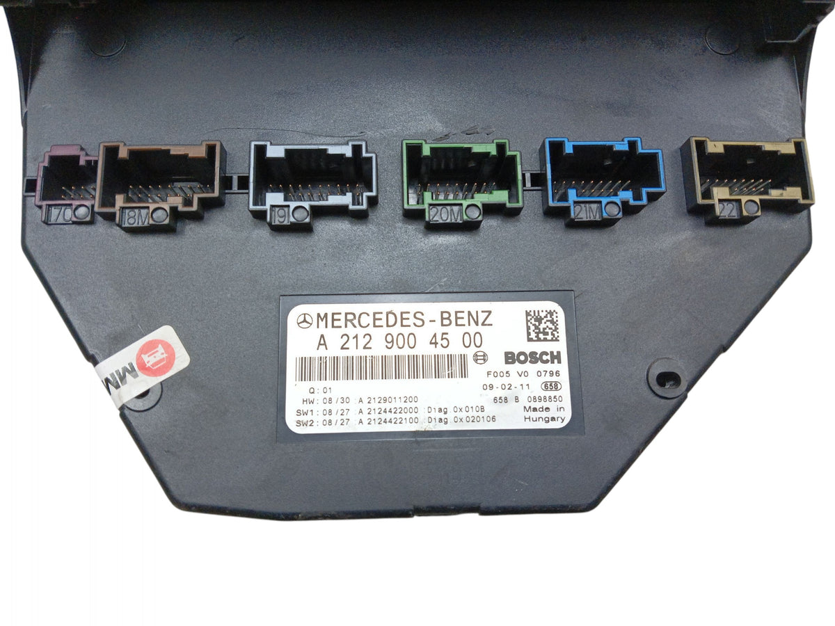 CONTROLLER MODULE SAME MERCEDES E W212 (2009-2012) A2129004500