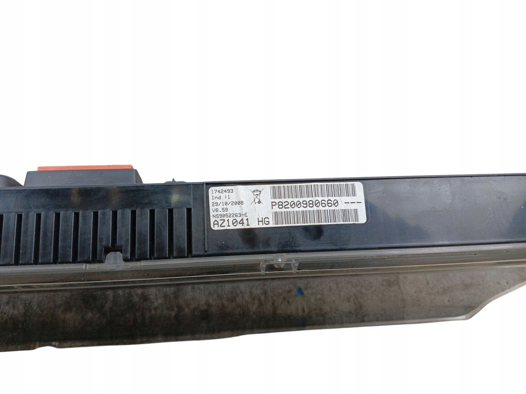 COUNTER CLOCKS DISPLAY RENAULT ESPACE IV 4 LIFT (2006-2012) 8200980660