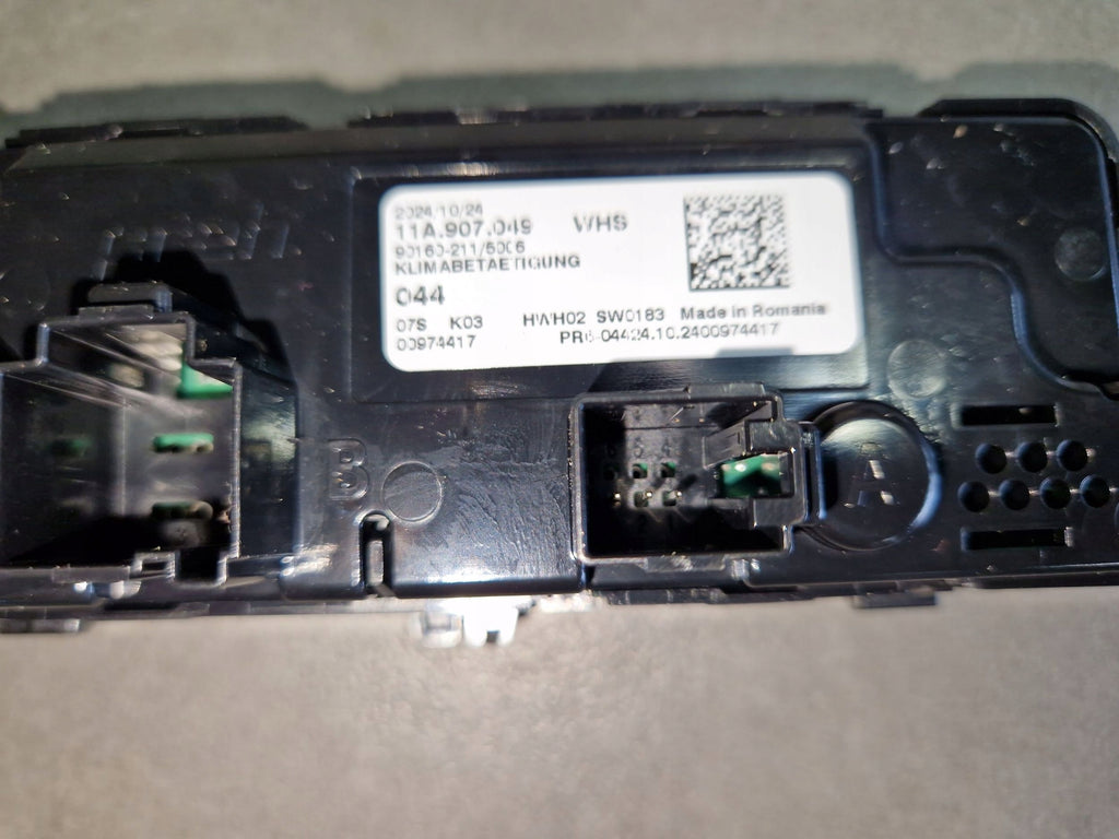Cupra Formentor Air Conditioning Panel Rear 11A907049