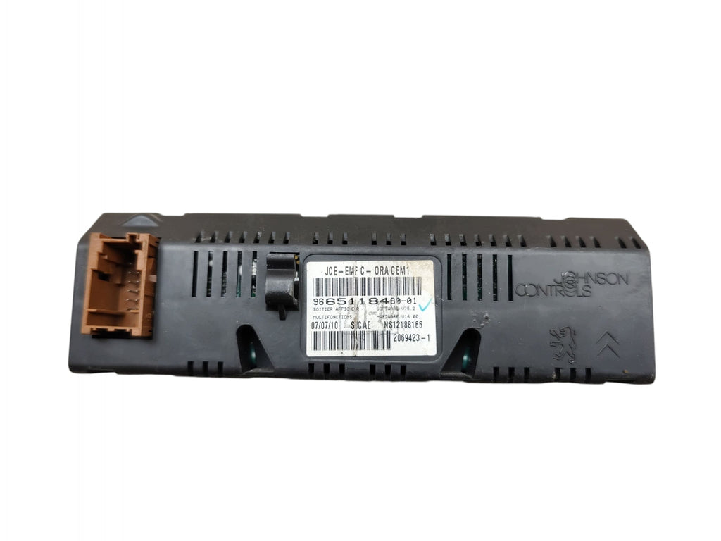DISPLAY COMPUTER RADIO SCREEN PEUGEOT 407 9665118480