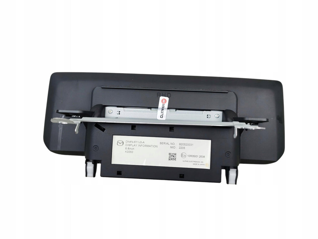 DISPLAY NAVIGATION RADIO SCREEN NAVI MAZDA MX-30 DN4N-611J0-A