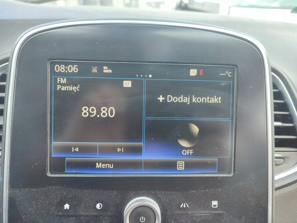 DISPLAY RADIO NAVIGATION SCREEN NAVI RENAULT SCENIC IV 280901528R