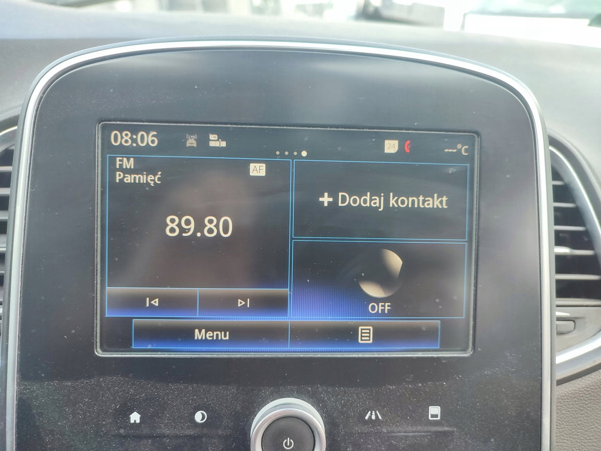 DISPLAY RADIO NAVIGATION SCREEN NAVI RENAULT SCENIC IV 280901528R