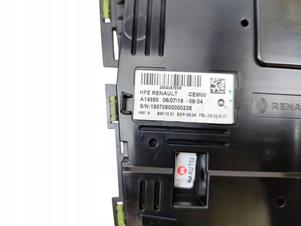 DISPLAY RADIO NAVIGATION SCREEN RENAULT KADJAR 280906783R