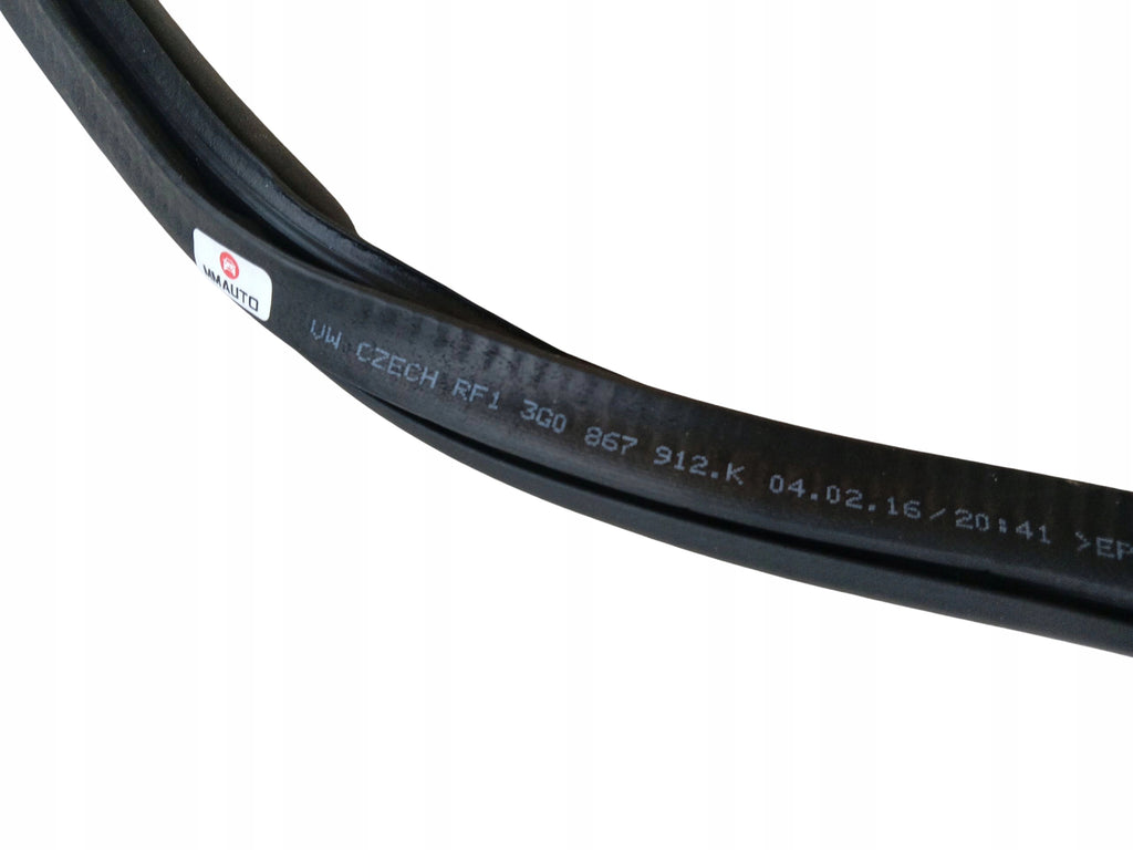 DOOR SEAL RIGHT FRONT VW PASSAT B8 3G0867912K