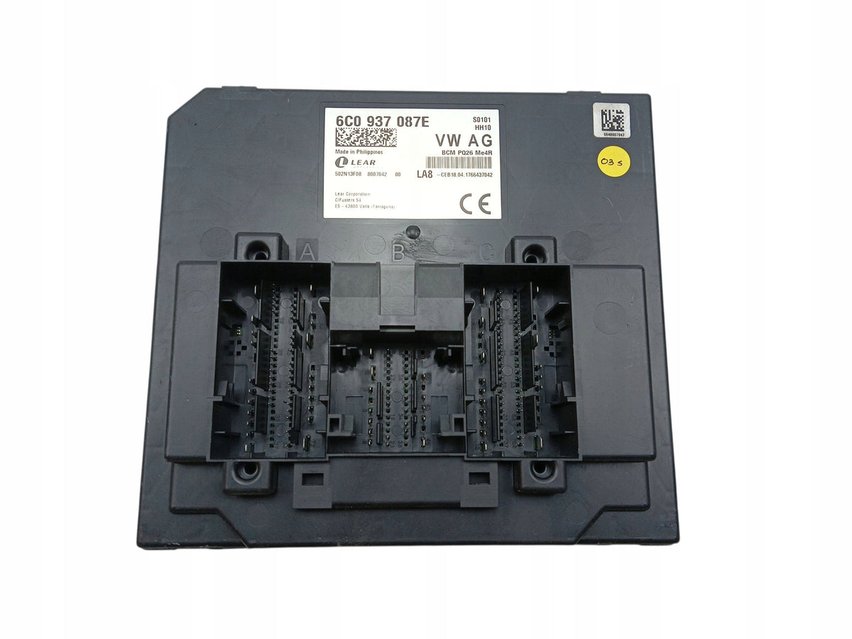 DRIVER BOX COMFORT MODULE BCM SKODA FABIA III 6C0937087E