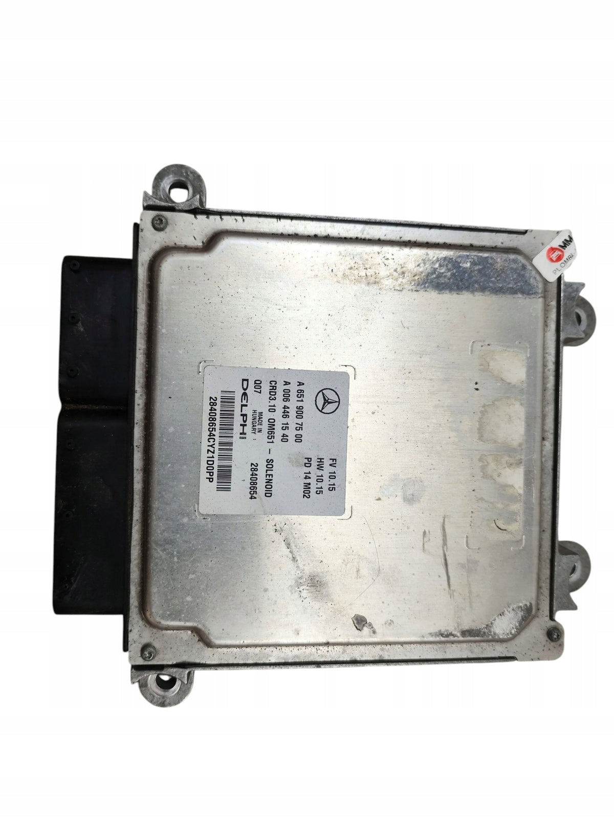 ENGINE COMPUTER MERCEDES SLK R172 2.2 CDI 651.980 A6519007500