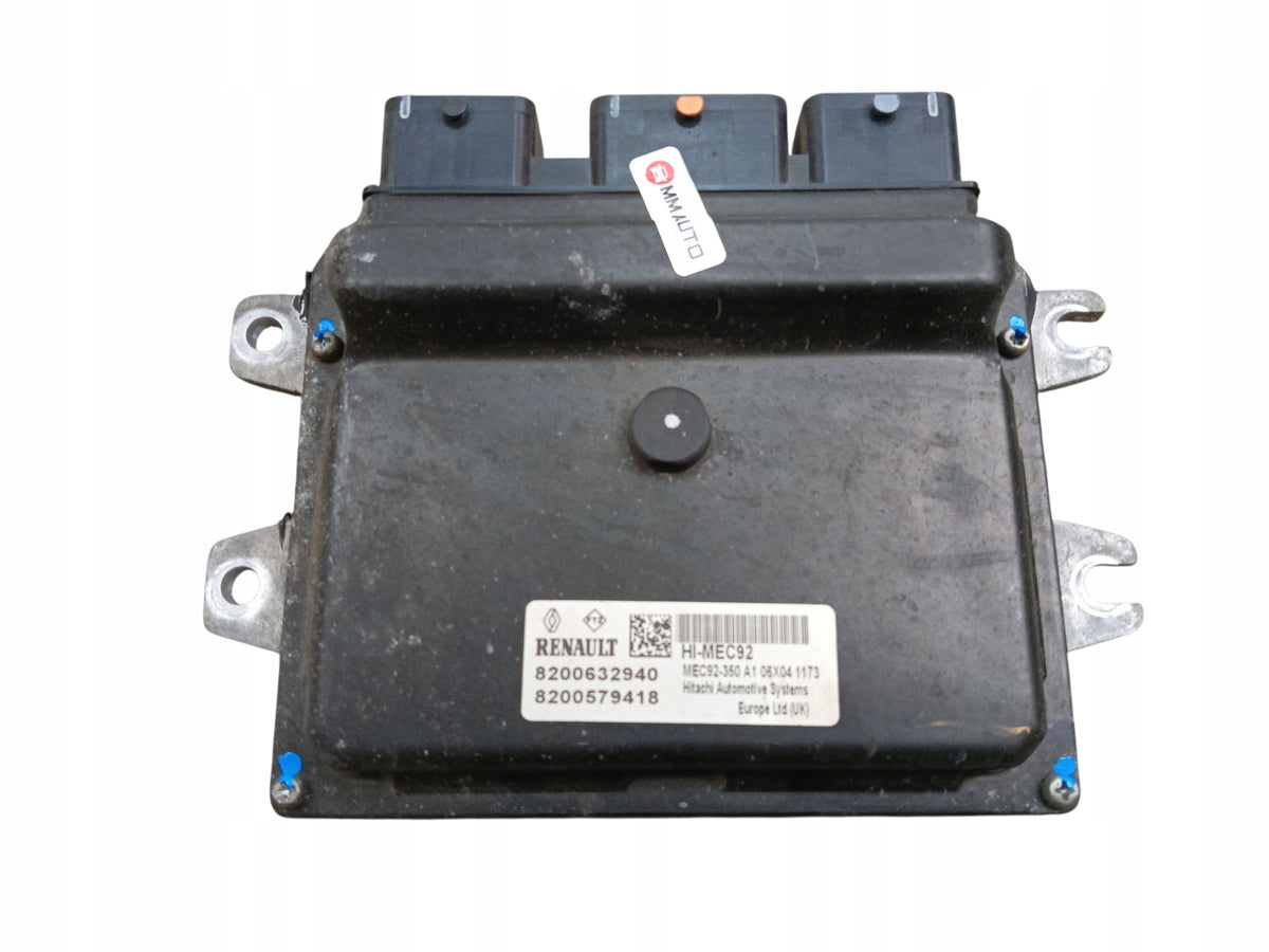 ENGINE COMPUTER RENAULT CLIO III 2.0 16V M4R700 8200579418