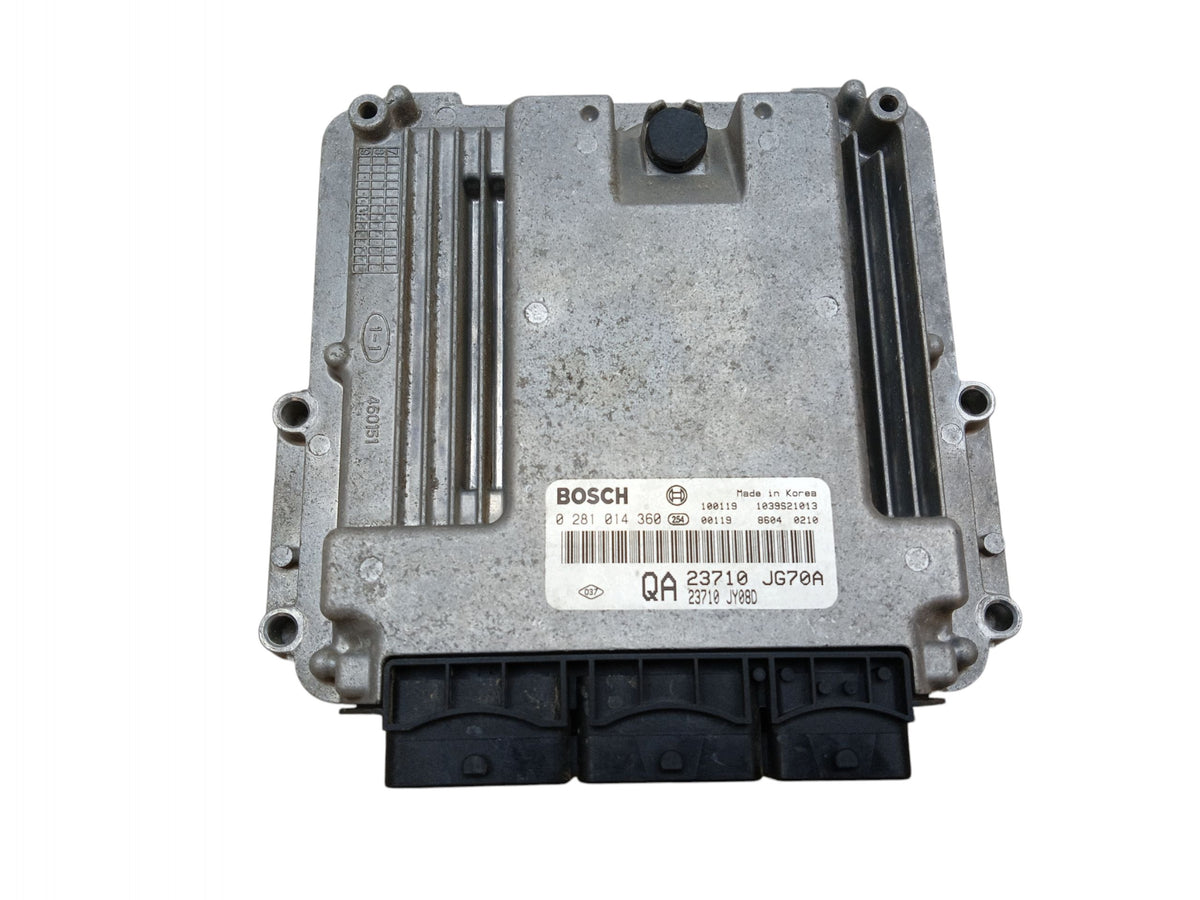ENGINE COMPUTER RENAULT KOLOS 2.0 DCI 23710-JG70A 23710-JY08D 0281014360