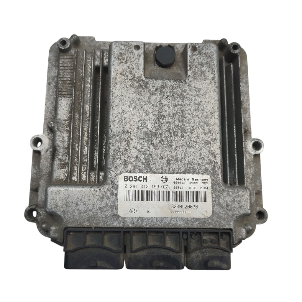 ENGINE COMPUTER RENAULT LAGOON II 2.0 DCI 8200520036 8200589839 0281012199