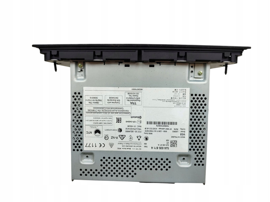 FACTORY RADIO SKODA RAPID (2012-2017) 5JA035871A