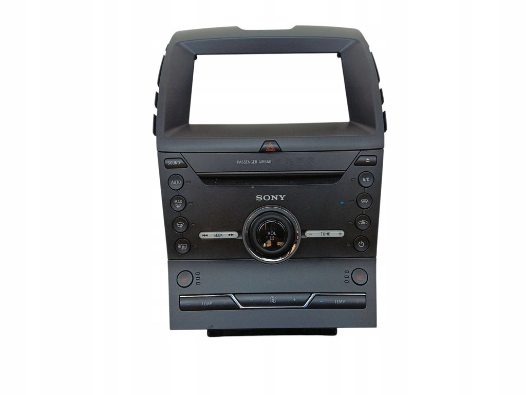 FORD EDGE II GM2T-18E245-AYC AIR CONDITIONING NAVIGATION RADIO PANEL