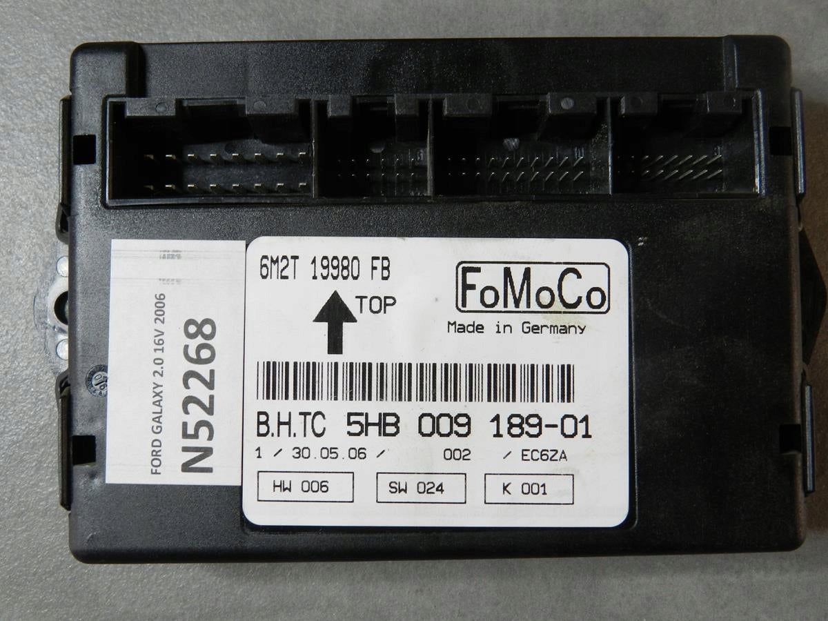 FORD GALAXY MK3 AIR CONDITIONING MODULE 6M2T19980FB