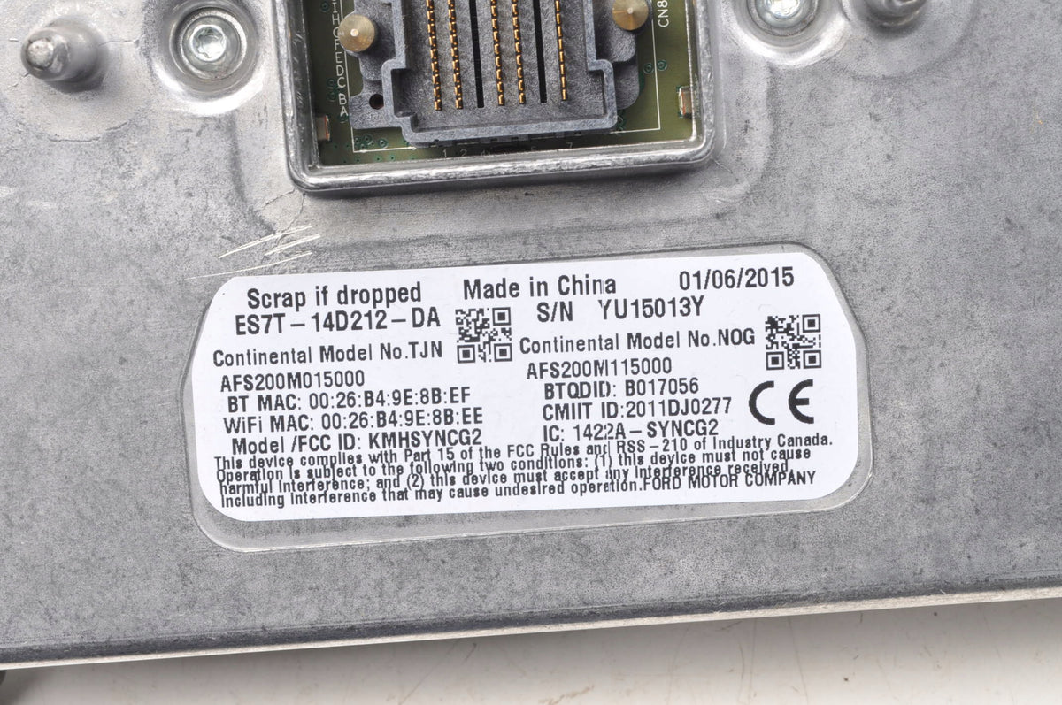 FORD MK5 CONTROLLER NAVIGATION MODULE DS7T-14F239-CH