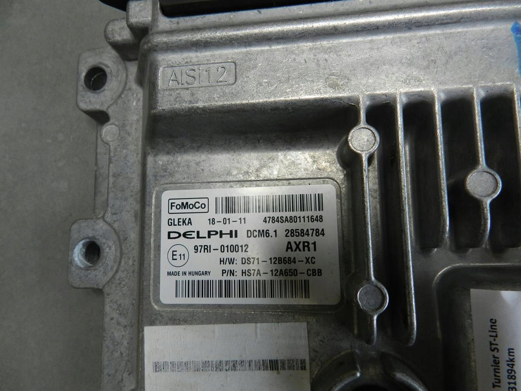 FORD MK5 ENGINE COMPUTER DS7112B684XC