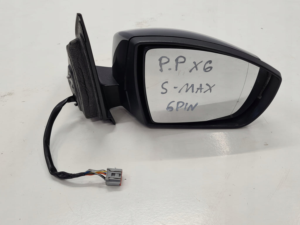 FORD S-MAX MK1 MIRROR RIGHT 6PIN X6 ENGLISH