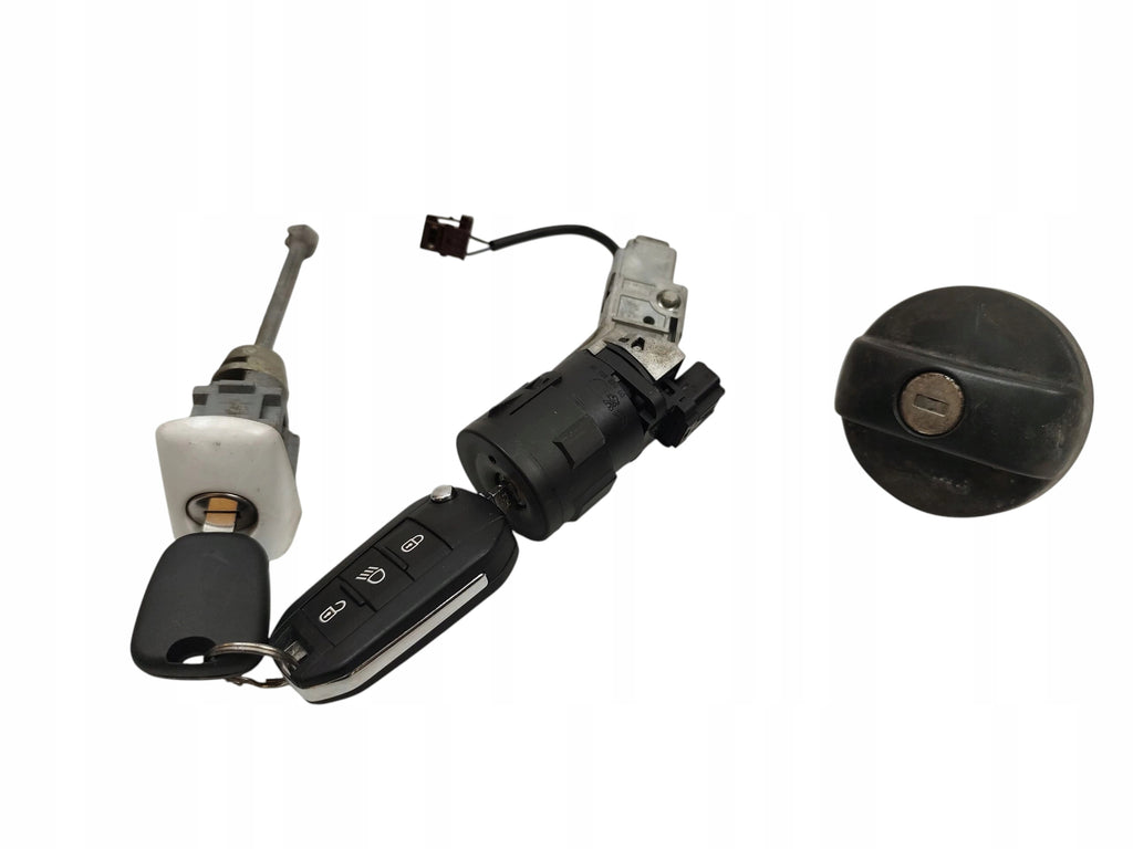 IGNITION 2X KEY INSERT STOPPER PEUGEOT 2008 AND (2013-2016) 9663123380