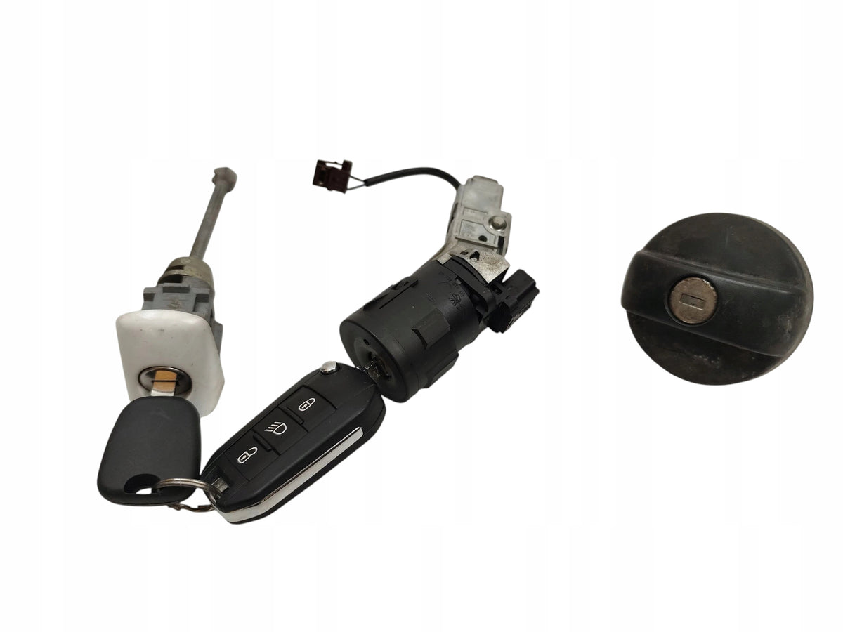 IGNITION 2X KEY INSERT STOPPER PEUGEOT 2008 AND (2013-2016) 9663123380