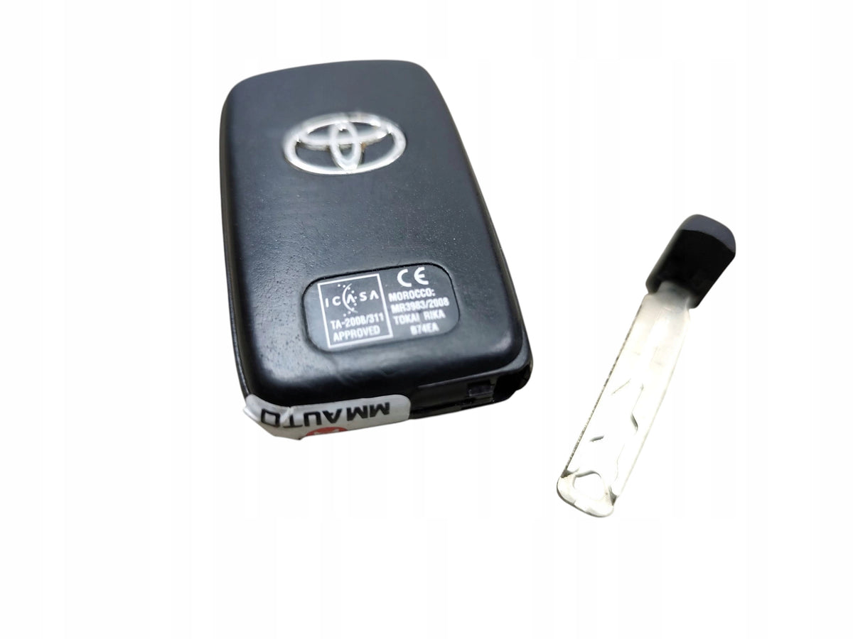 KEY REMOTE CONTROL SMART KEY TOYOTA AVENSIS T27 MR3983