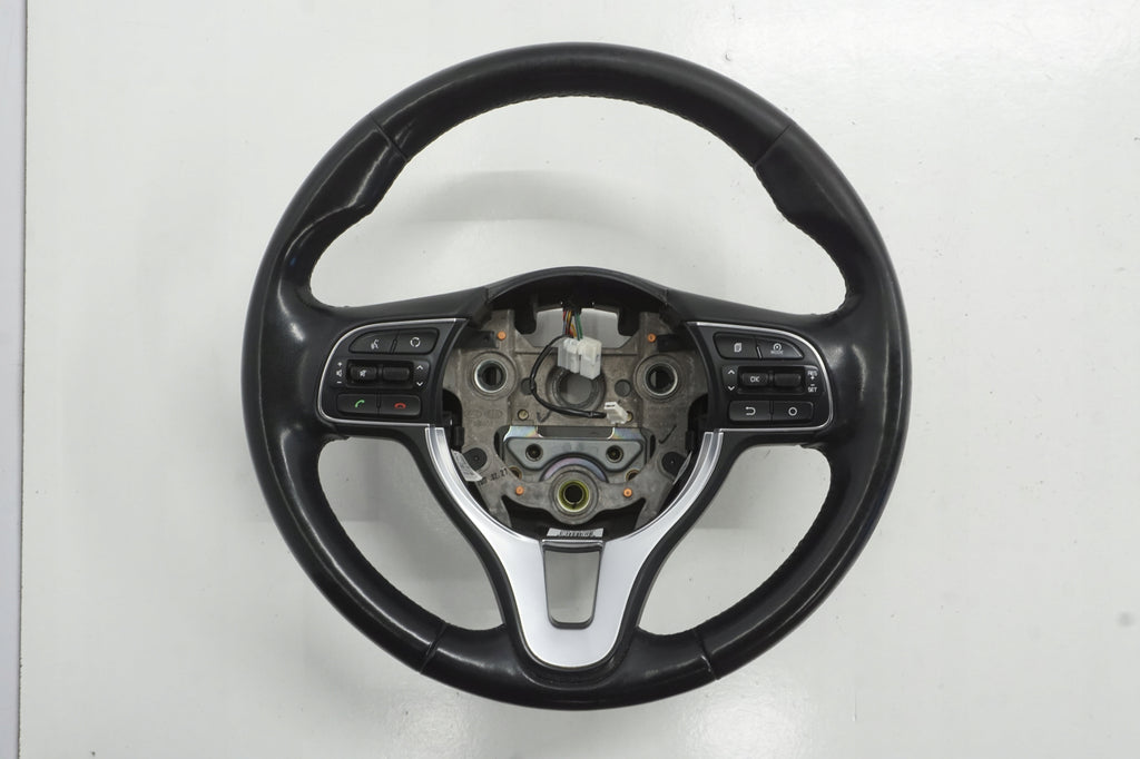 KIA OPTIMA IV 17R STEERING WHEEL MULTIFUNCTION LEATHER