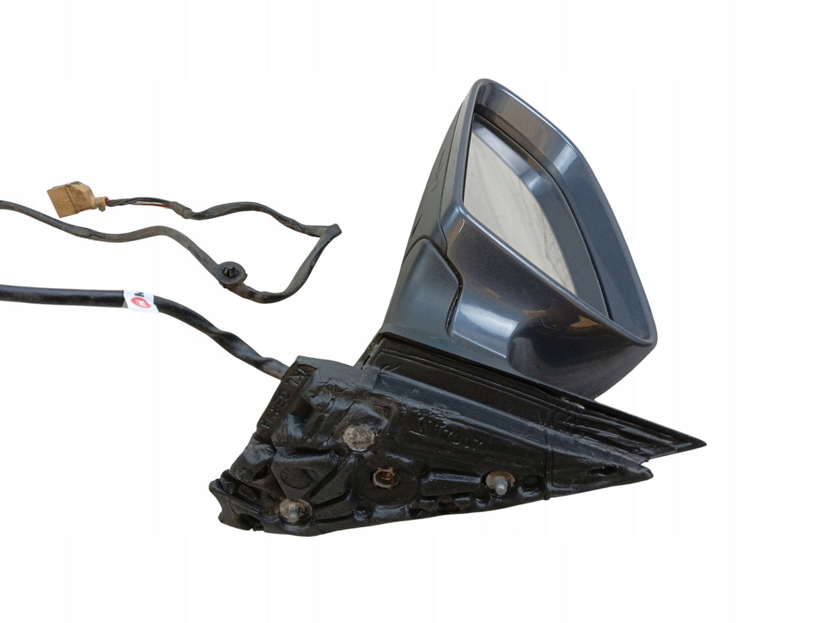 LEFT MIRROR AUDI A4 B7 (2004-2008) 7 PIN EUROPE PAINT CODE LX7Z