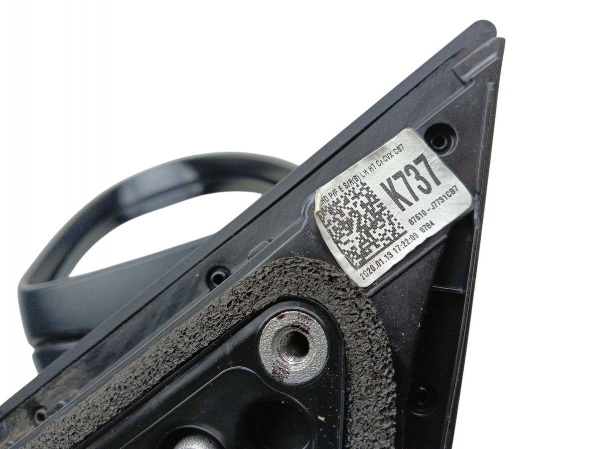 LEFT MIRROR KIA CEED III (2018-2021) 8 PIN UK PAINT CODE C7