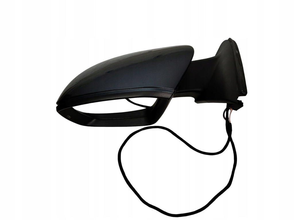 LEFT MIRROR SKODA OCTAVIA III 3 (2012-2016) 9 PIN UK PAINT CODE LF7Y