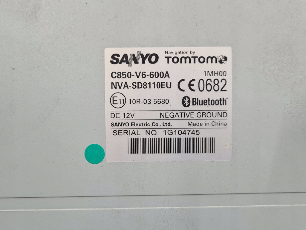 MAZDA 6 GH AUTORADIO GPS NAVIGATORE SANYO TOMTOM