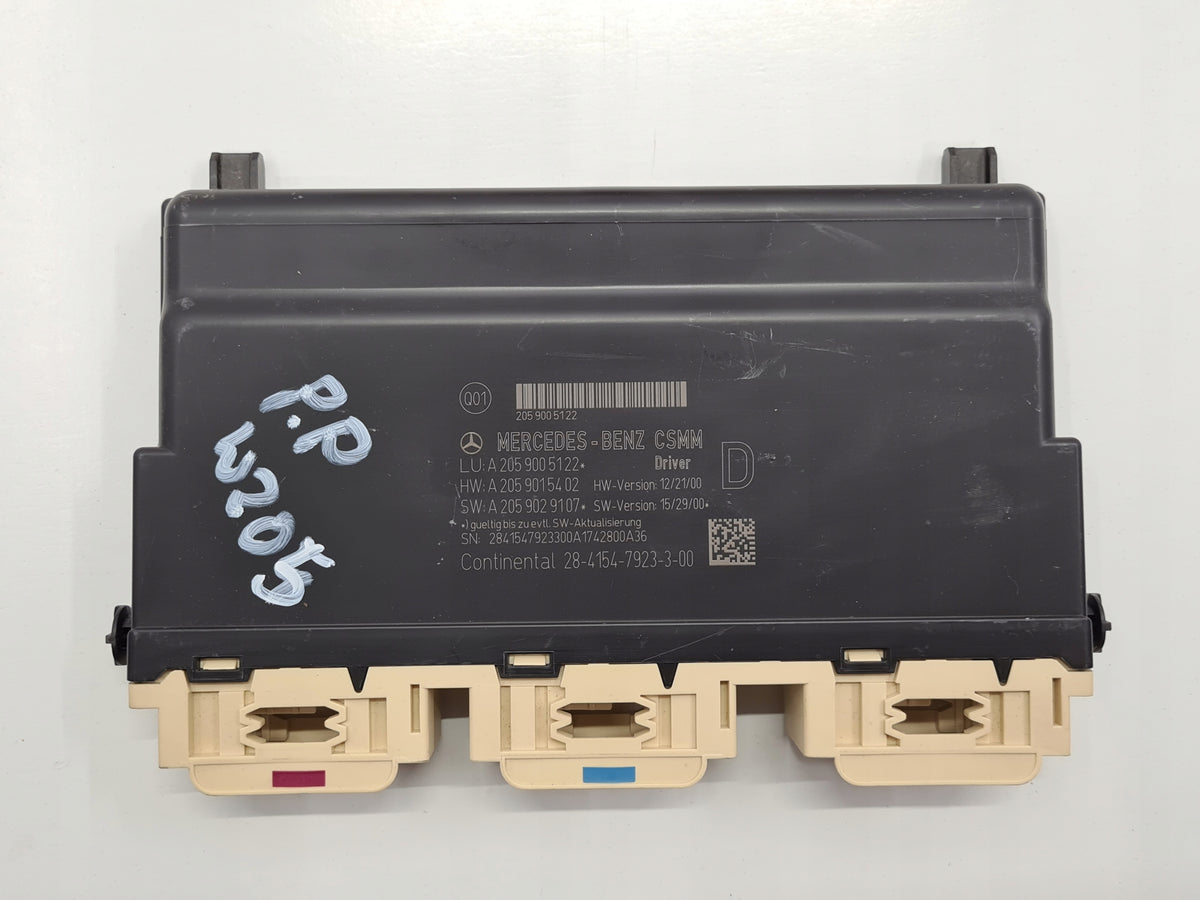 MERCEDES W205 MODULE DE SIÈGE DROIT A2059005122