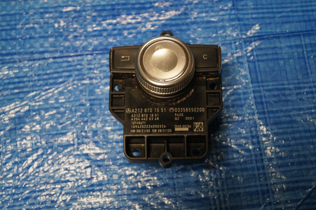 MERCEDES W212 KNOB COMAND A2128701551