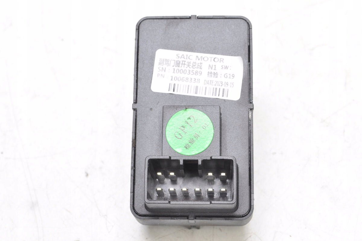 MG ZS PANEL WINDOW LOWERING BUTTON 10068338 LIFT