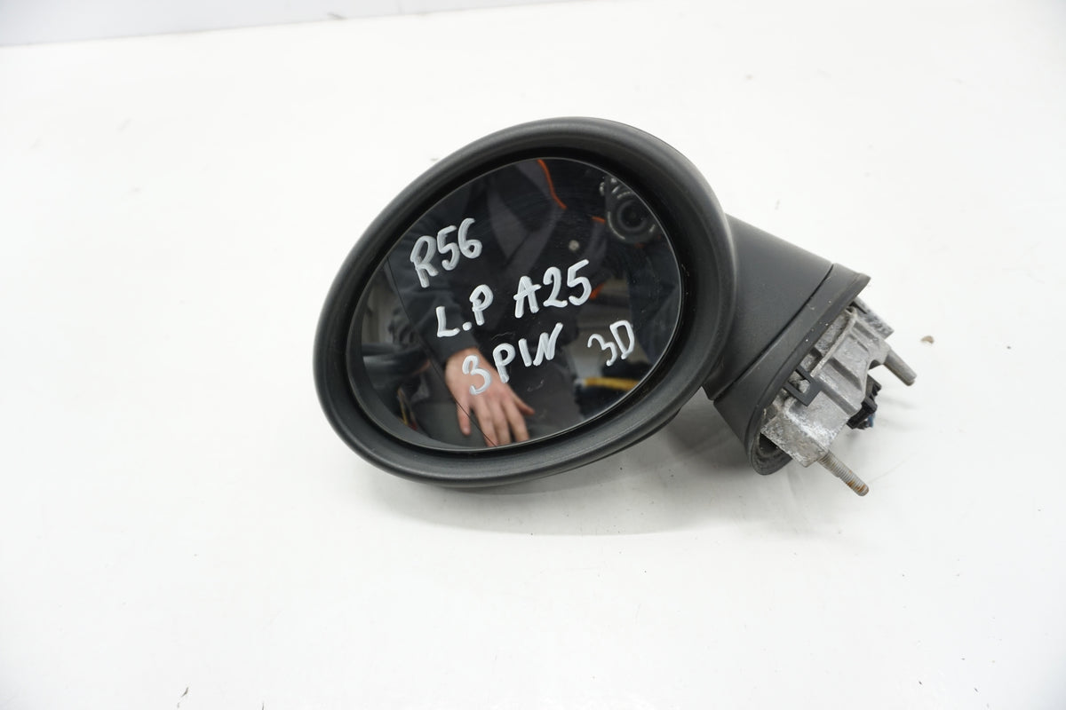 MINI COOPER S R56 SPECCHIETTO SINISTRO 3PIN A25 VERSIONE INGLESE