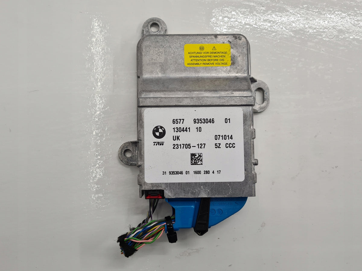MINI F55 F56 SENSOR AIRBAG MODULE 9353046