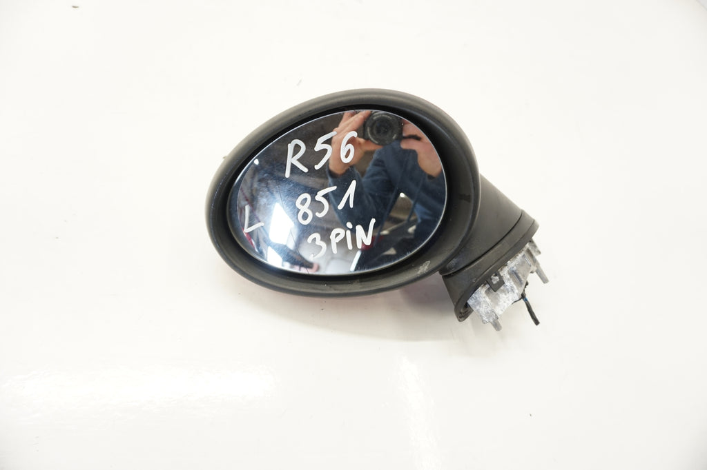 MINI R56 SPEJL VENSTRE 3PIN 851 UK-VERSION