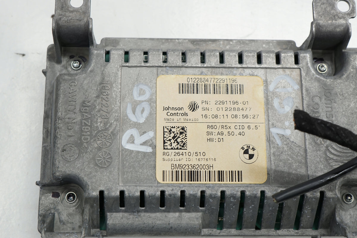 MINI R60 R61 DISPLAY AUTORADIO NAVIGATORE 9233620
