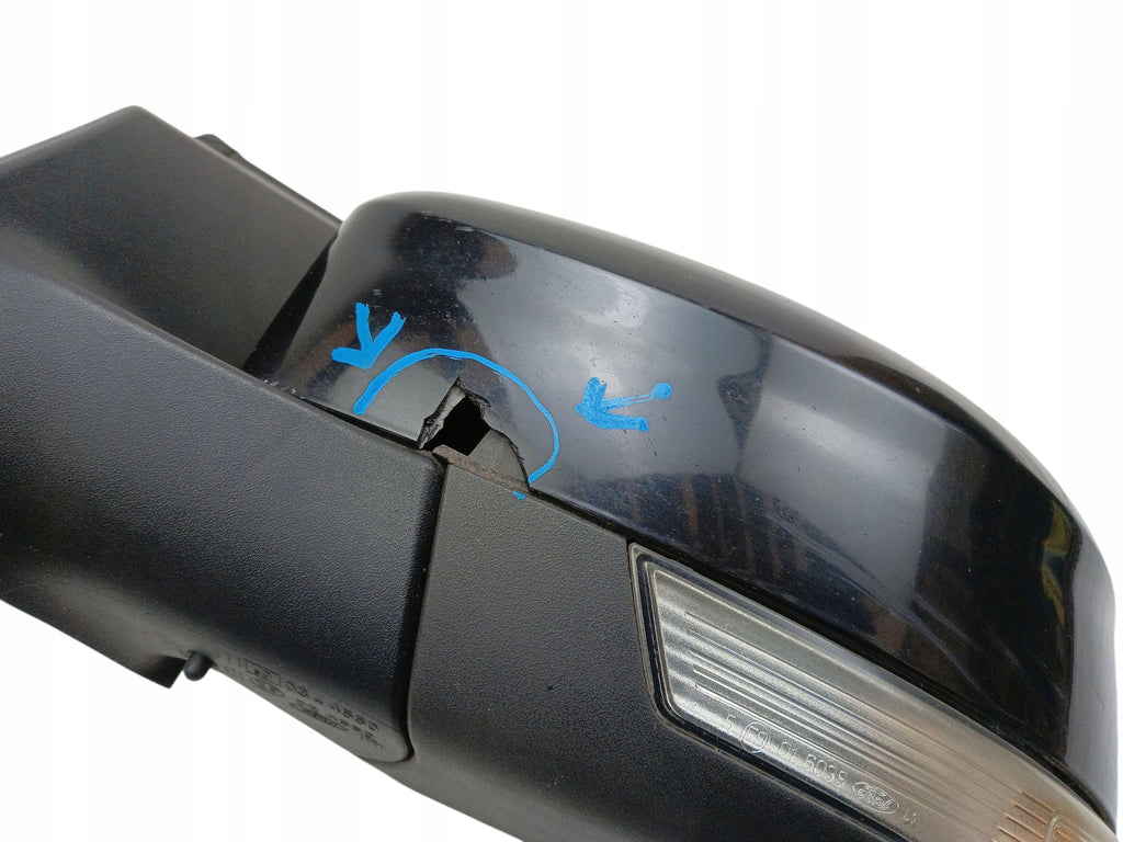 MIRROR LEFT FORD FOCUS MK3 LIFT (2014-2018) 8 PIN EUROPE PAINT CODE JF